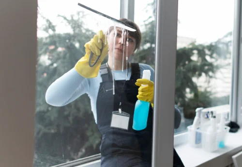 Nettoyage de vitres intérieures et extérieures à Lullin